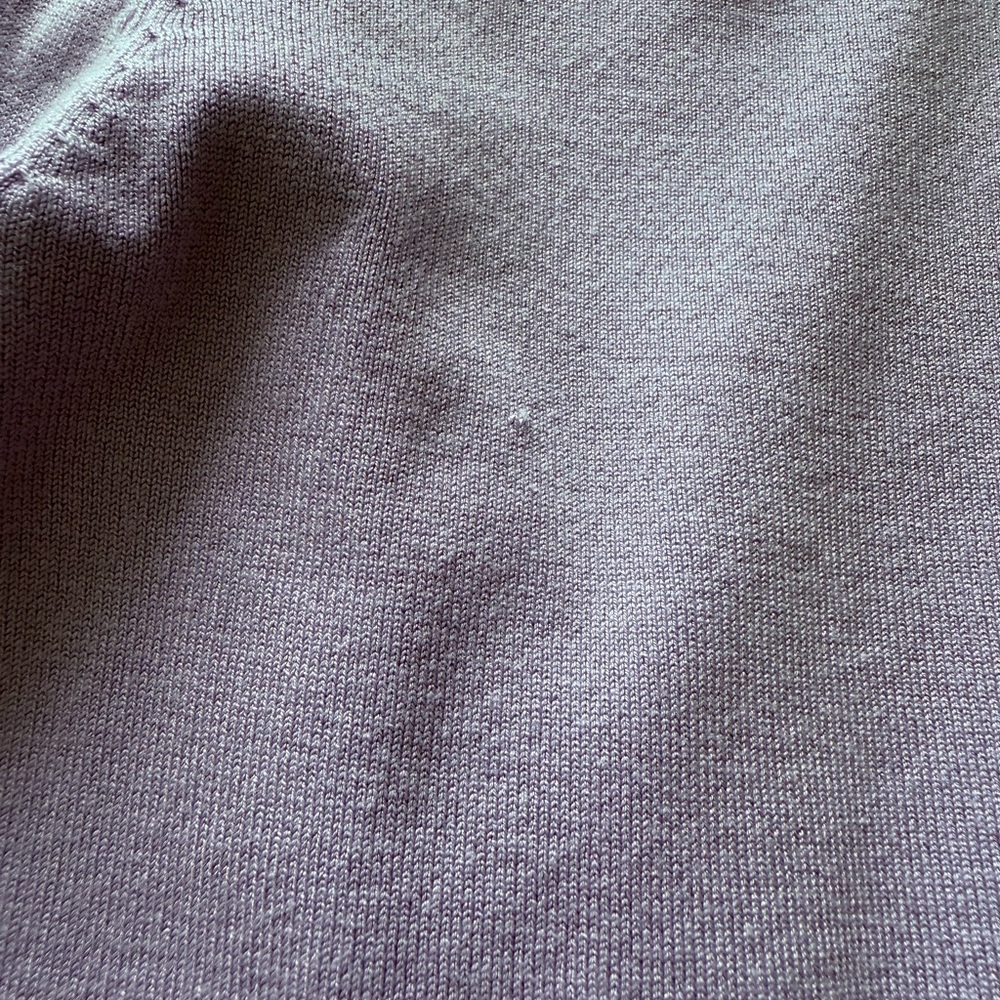 EUC White House Black Market Lilac Cardigan - Picture 5 of 8